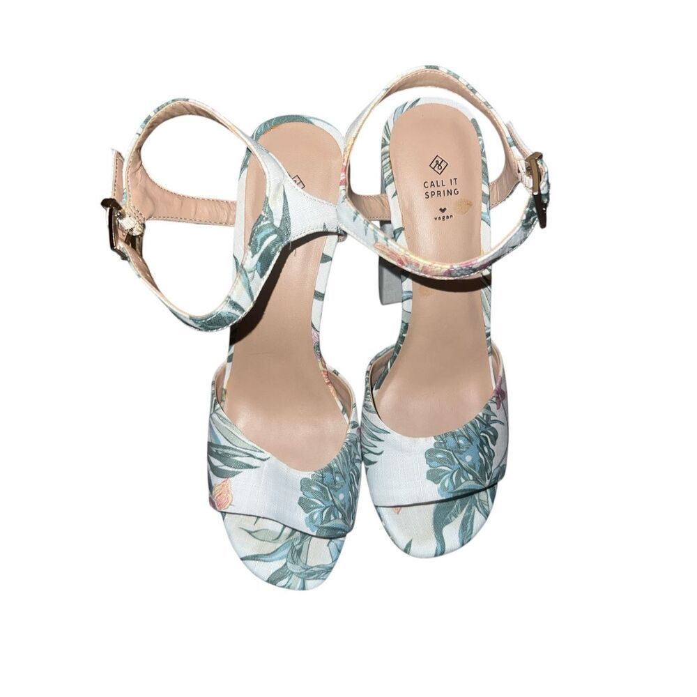 Call It Spring Nenadda Multi Sz 6.5 Block Heels - image 4